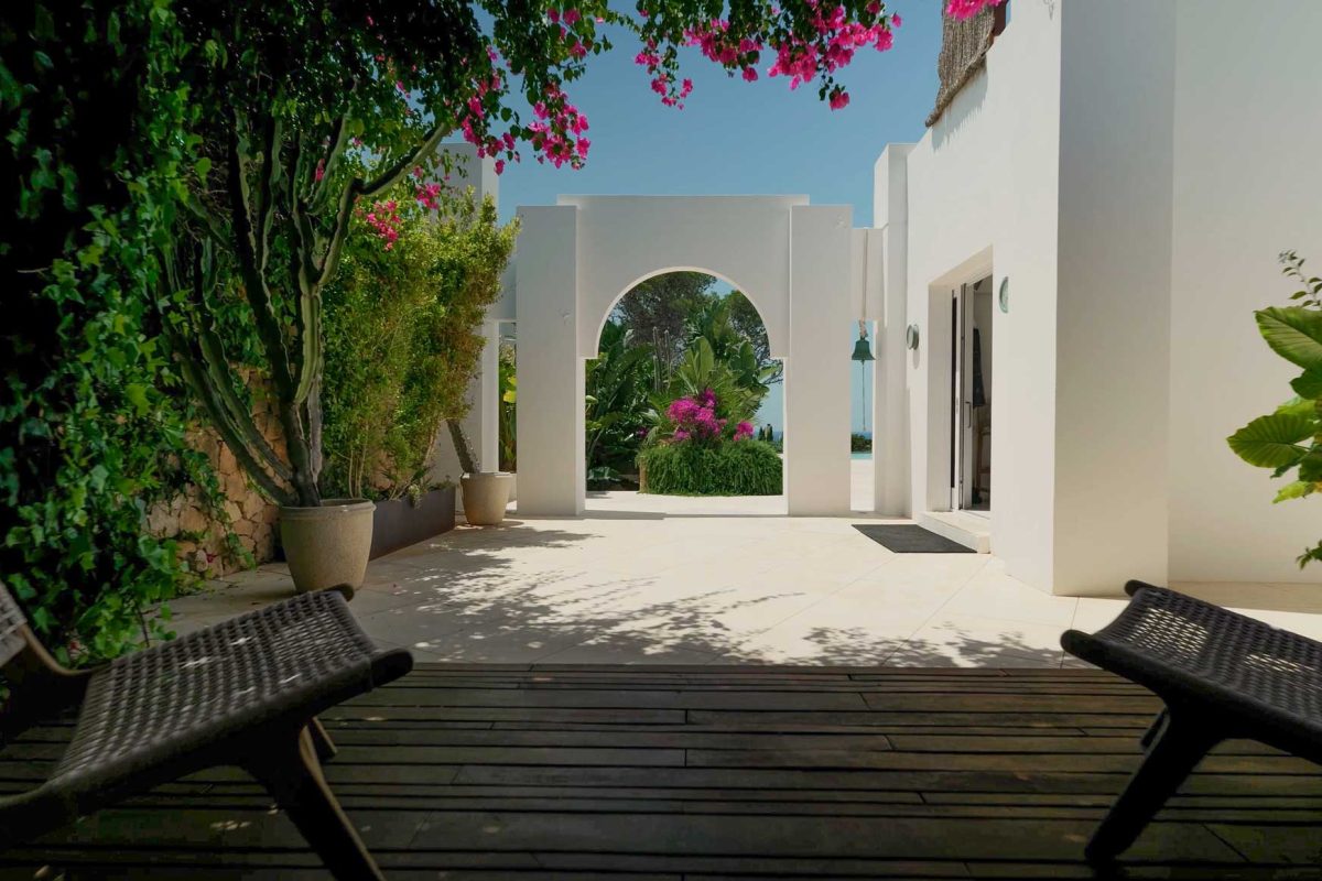 Flowers in Luxury Villa
