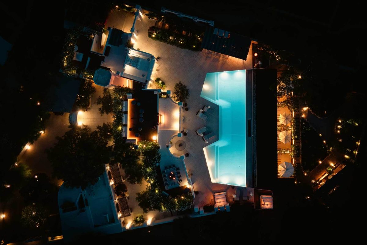 Luxury Villa Ibiza Drone